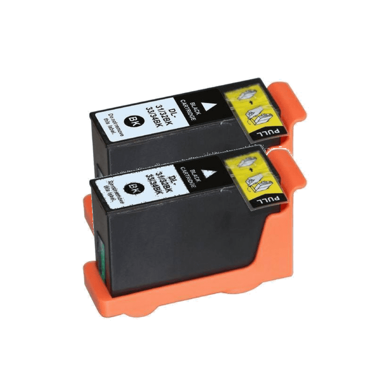 Dell V525W & V725W All-in-One Printer Ink Cartridge Set - Black, Cyan, Magenta, Yellow, 4-Pack