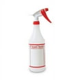thumbnail image 1 of 2PK Boardwalk BWK03010 Trigger Spray Bottle, 32 oz, Clear/Red, HDPE, 3/Pack, 1 of 1