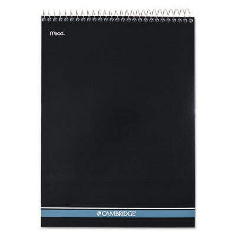 Stiff-Back Wire Bound Notepad, Medium/College Rule, Navy Cover, 70 White 8.5 x 11.5 Sheets Stiff-Back Wire Bound Notepad, Medium/College Rule, Navy Cover, 70 White 8.5 x 11.5 Sheets