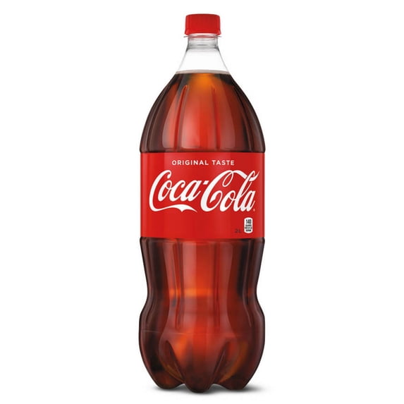 Coca-Cola Original Taste Soda Pop, 2 Liter bottle, pack of 2