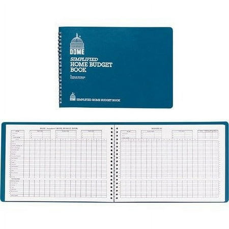 2PK Dome Simplified Home Budget Book (840)