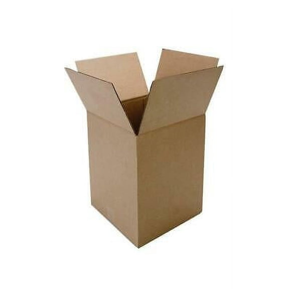 2PK Duck 281503 Corrgugated Box, Cardboard, 12" x 12" x 10"
