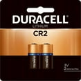 thumbnail image 1 of 2PK-Duracell 2 Pack 3V #CR2 Lithium Photo Battery, 1 of 3