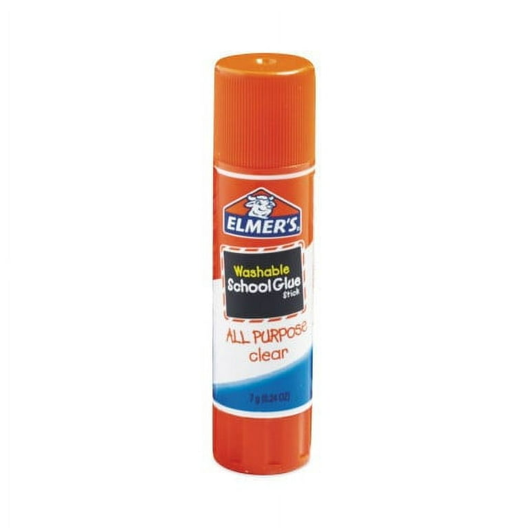 Washable School Glue Sticks, 0.24 oz, Applies and Dries Clear, 4/Pack Washable School Glue Sticks, 0.24 oz, Applies and Dries Clear, 4/Pack