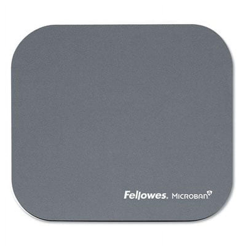 Gel Mouse Pad W/Wrist Rest, Nonskid Base, 8-1/4 X 9-5/8, Black, Sold As
