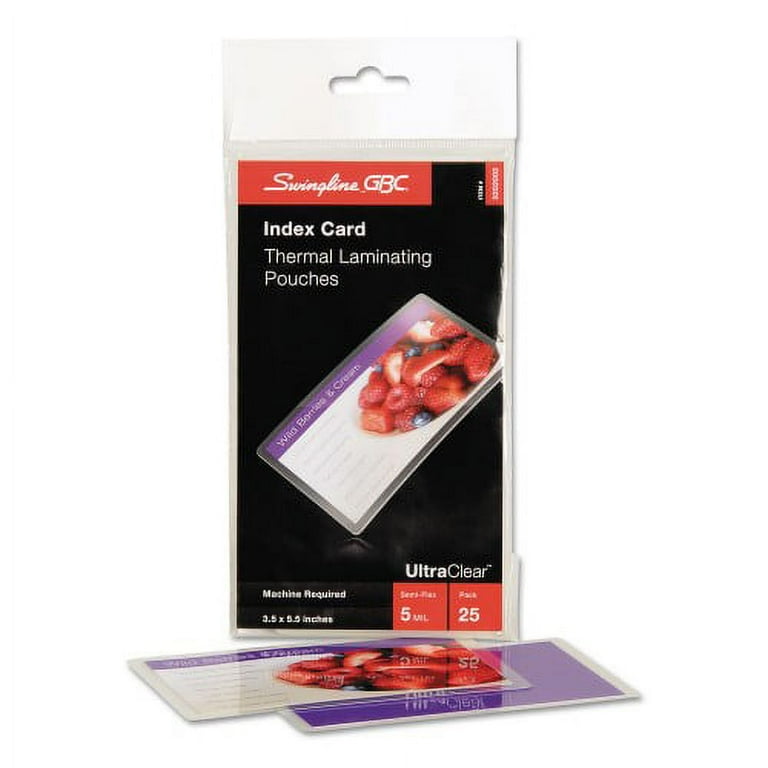 UltraClear Thermal Laminating Pouches, 5 mil, 5.5 UltraClear Thermal Laminating Pouches, 5 mil, 5.5