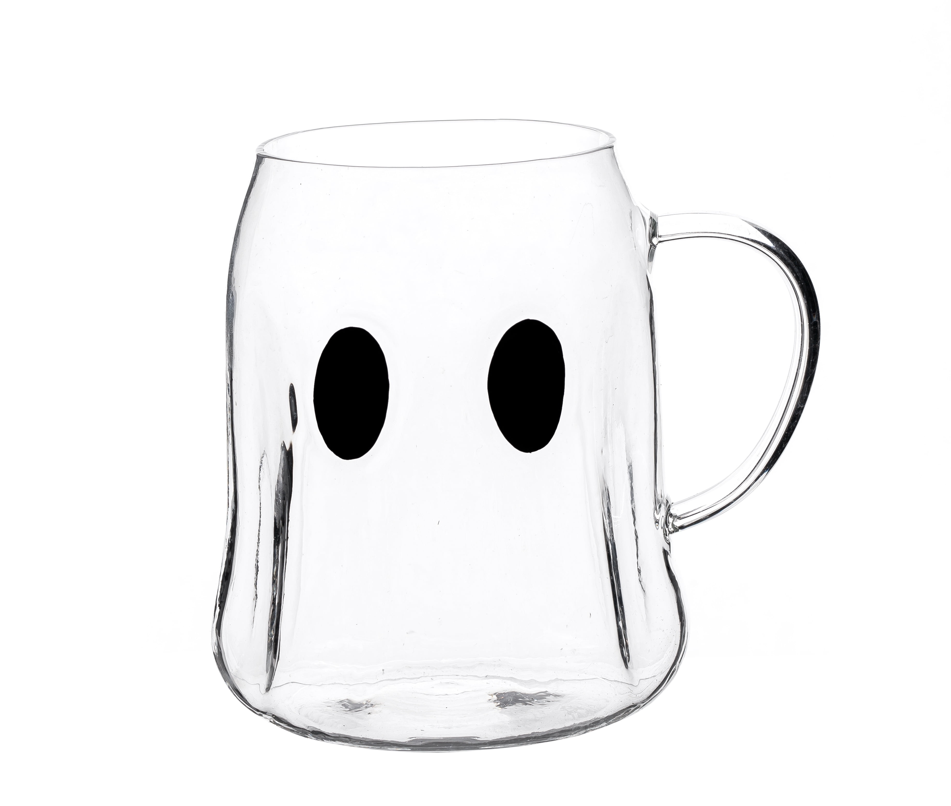 Way to Celebrate Glass Ghost Mug Eye