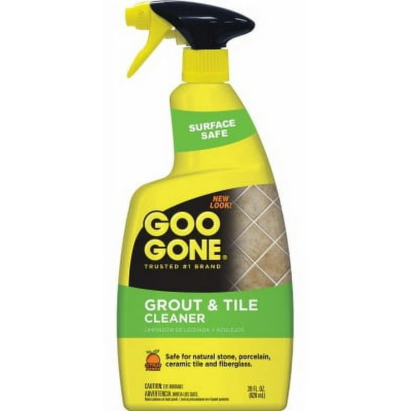 2PK Goo Gone 28 OZ Grout Cleaner Trigger Penetrating Foam Cleans Ground In
