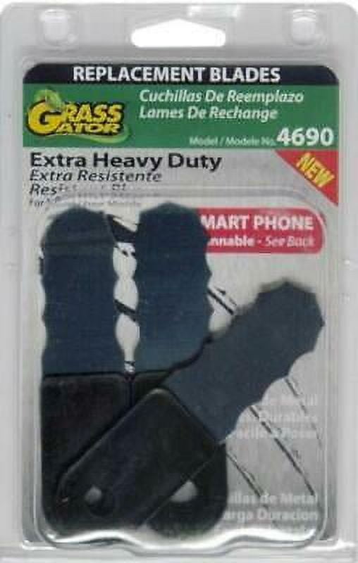 2PK Grass Gator 46906 Brush Cutter Metal Replacement Blades 3 Count