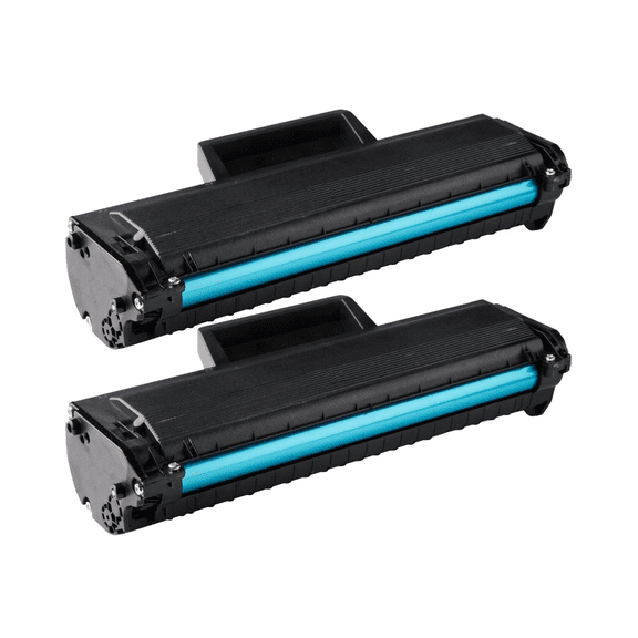 2PK High-Quality Black Toner Cartridge for Samsung MLT-D104S 104S 104 - Fits Samsung ML-1661 ML-1665