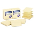 thumbnail image 1 of 2PK MMM6549PUY Self-Stick Pop-Up Notes, 3 x 3, Yellow, 100-Sheet, 12/PK, 1 of 1