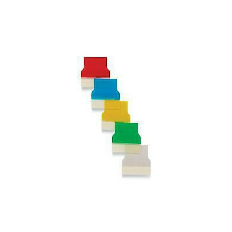Insertable Index Tabs with Printable Inserts, 1/5-Cut, Assorted Colors, 1 Insertable Index Tabs with Printable Inserts, 1/5-Cut, Assorted Colors, 1