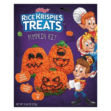 2PK - Kellogg's Pumpkin Rice Krispies Kit, 8.86 oz