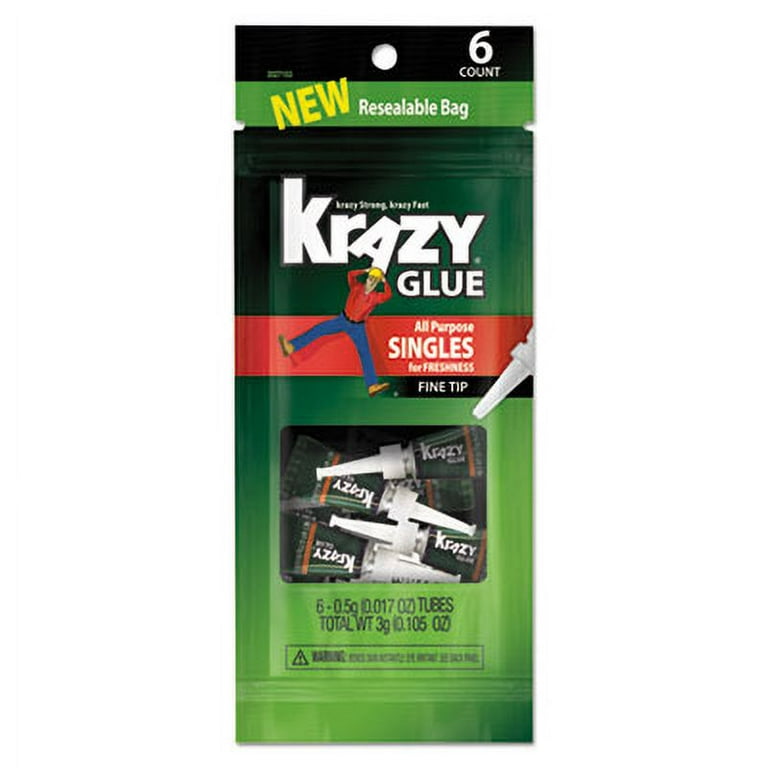 Krazy Glue Singles 2Pk