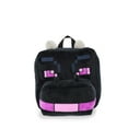 thumbnail image 1 of Minecraft Boys Ender Plush Backpack, 12.5" Black, 1 of 5