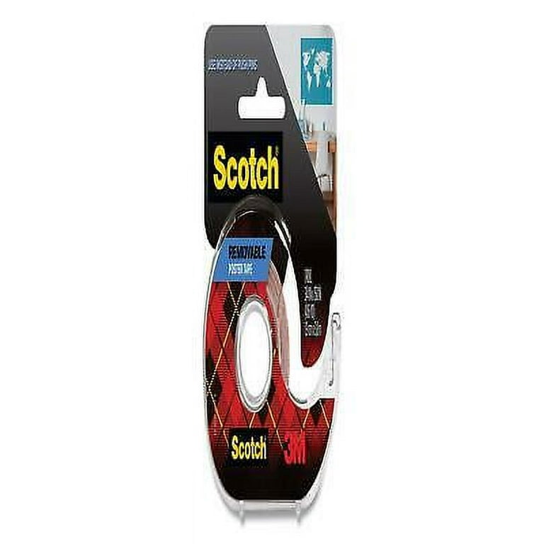 Wallsaver Removable Poster Tape with Dispenser, 1 Wallsaver Removable Poster Tape with Dispenser, 1