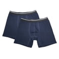 thumbnail image 1 of 2PK Mens Performance Boxer Briefs Breathable Comfort Waistband Underwear Shorts, 1 of 4