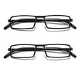 thumbnail image 1 of 2PK Mens Womens Unisex Unbreakable Reading Glasses Blue Light Blocking Readers, 1 of 9