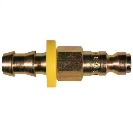 2PK Milton 1783-6 3/8" Hose Barb T Style Push On and Lock Plug - Box of 10