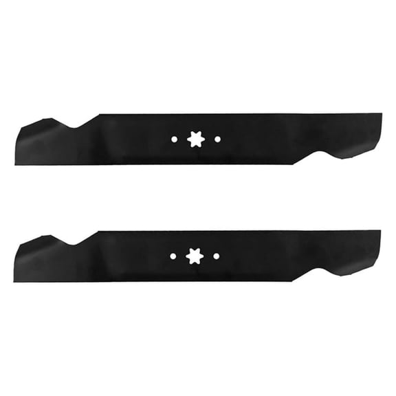 2PK Mulching Blades Compatible with Cub Cadet 42" Deck RZT-L, RZT-S, LTX1040, LTX1042, 942-04308-X, MTD 942-0616A, 742-0616a, 112-0315, Toro, Troy Bilt