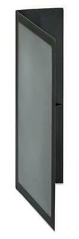 ViewFolio Polypropylene Portfolio, 100-Sheet Capacity, 11 x 8.5, Clear/Black ViewFolio Polypropylene Portfolio, 100-Sheet Capacity, 11 x 8.5, Clear/Black