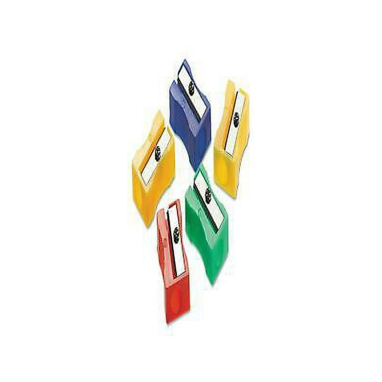 One-Hole Manual Pencil Sharpeners, 4 x 2 x 1, Assorted Colors, 24/Pack One-Hole Manual Pencil Sharpeners, 4 x 2 x 1, Assorted Colors, 24/Pack