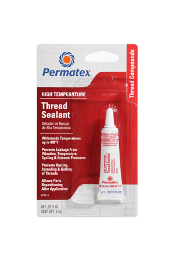 2PK Permatex 59214 High Temperature Thread Sealant