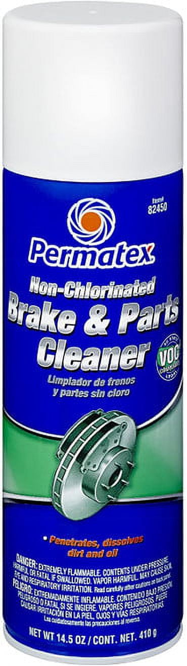 2PK Permatex 82450 Non-Chlorinated Brake and Parts Cleaner, 14.5 oz.