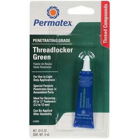 2 PC Permatex Threadlocker Liquid 0.2 oz