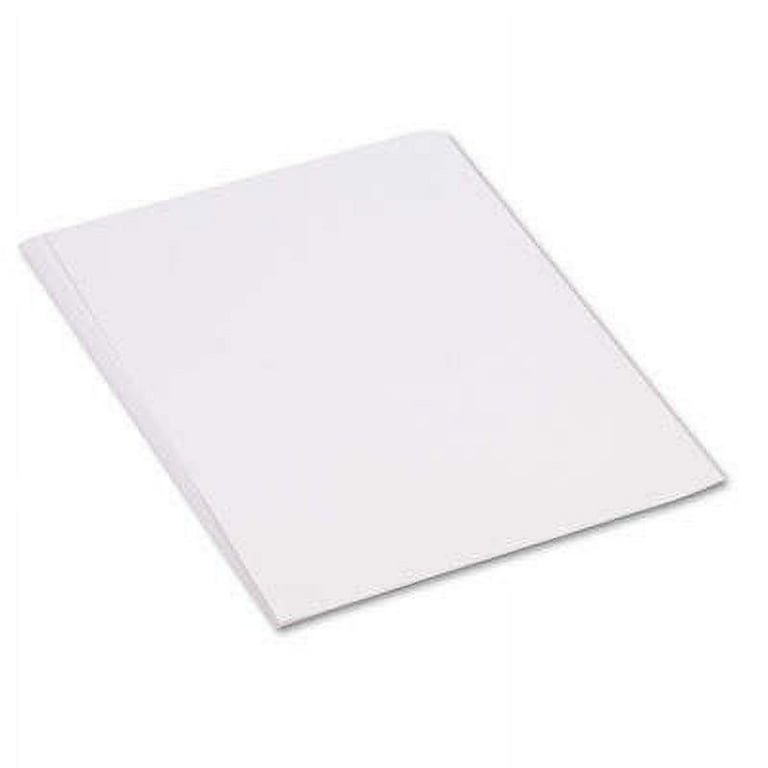 SunWorks Construction Paper, 50 lb Text Weight, 18 x 24, White, 50/Pack