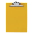 thumbnail image 1 of 2PK Recycled Plastic Clipboard with Ruler Edge, 1\" Clip Capacity, Holds 8.5 x 11 Sheets, Yellow, 1 of 3