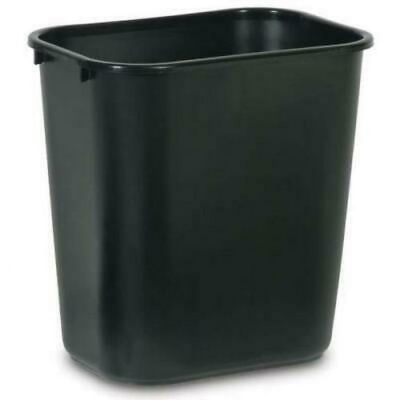 2PK Rubbermaid 7 gal. Black Commercial Wastebasket