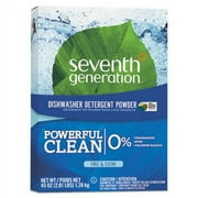 2PK-Seventh Generation Dishwasher Detergent Powder, 45-oz. Box