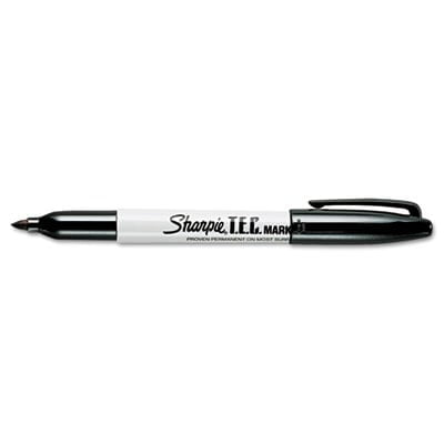 2PK Sharpie T.E.C. Permanent Marker, Fine Bullet Tip, Black (13401)