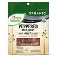 thumbnail image 1 of 2PK - Simply Nature Organic Peppered Beef Jerky, 2.5 oz, 1 of 2