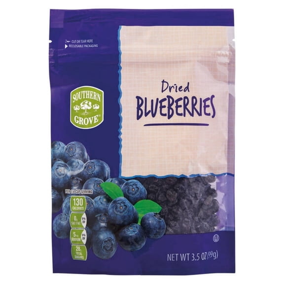 Pack of 2 - Dried Blueberries, 3.5 oz Packaging May Vary