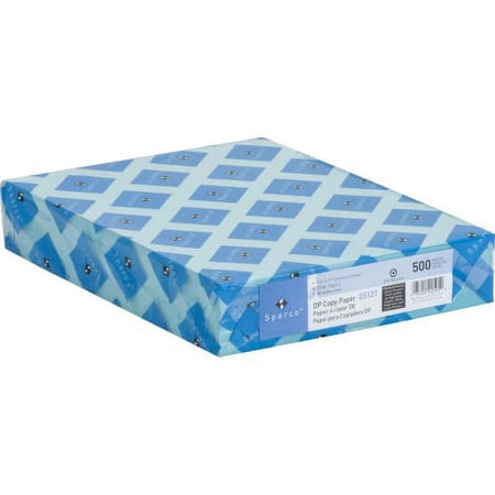 2PK Sparco Laser Copy & Multipurpose Paper - Blue - Recycled - 30% Recycled Content (05121)