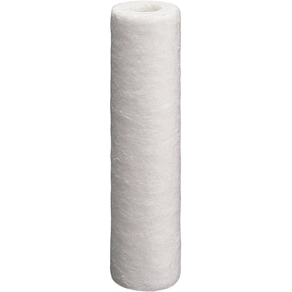 2PK Spun Poly Cartridge P1 Whole House Premium Water Filter, 8,000 Gallons, 2 Count Pack of 1, White 3 Pack