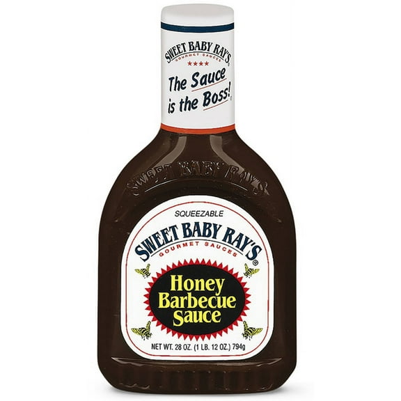 Pack of 2 - Honey Barbecue Sauce, 28 oz Packaging May Vary