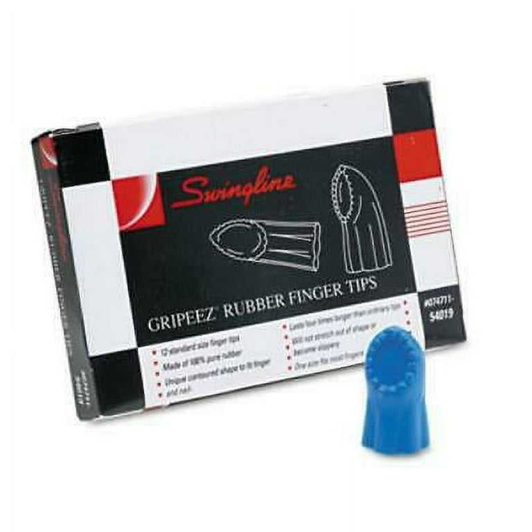 Gripeez Finger Tips, 11 1/2 (Medium), Blue, Dozen Gripeez Finger Tips, 11 1/2 (Medium), Blue, Dozen