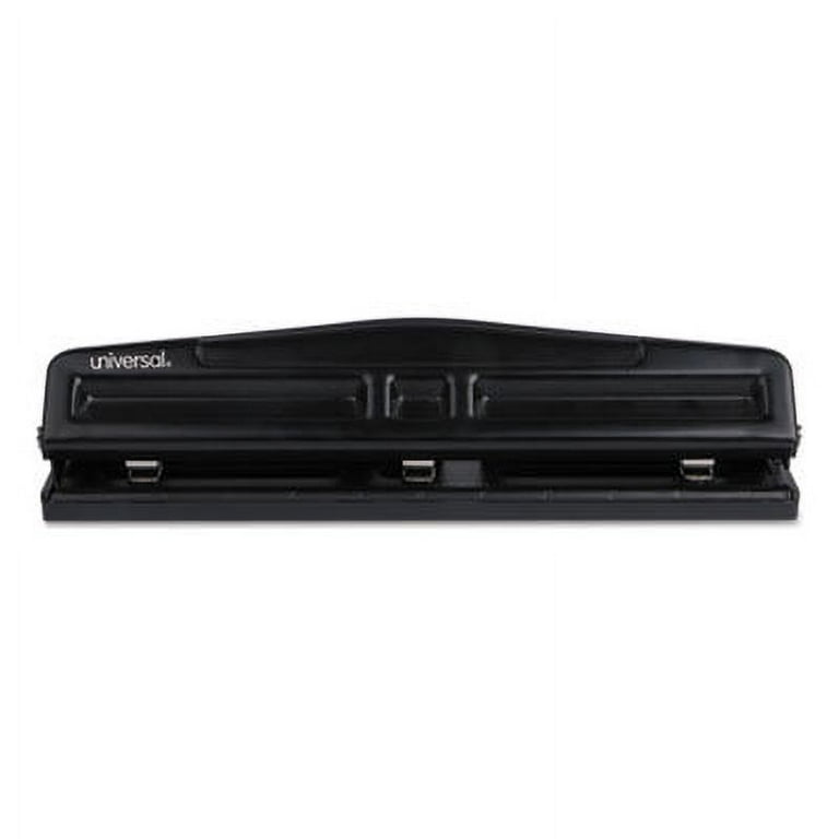 12-Sheet Deluxe Two- and Three-Hole Adjustable Punch, 9/32 12-Sheet Deluxe Two- and Three-Hole Adjustable Punch, 9/32