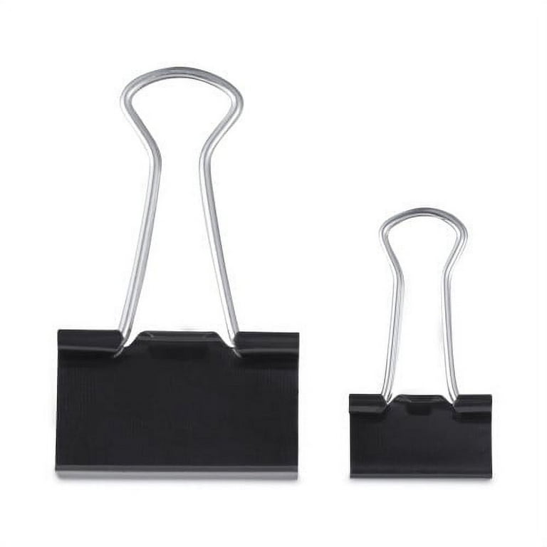 Binder Clips with Storage Tub, (50) Small (0.75 Binder Clips with Storage Tub, (50) Small (0.75
