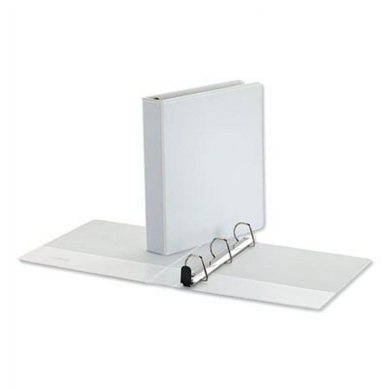 Deluxe Easy-to-Open D-Ring View Binder, 3 Rings, 1 Deluxe Easy-to-Open D-Ring View Binder, 3 Rings, 1
