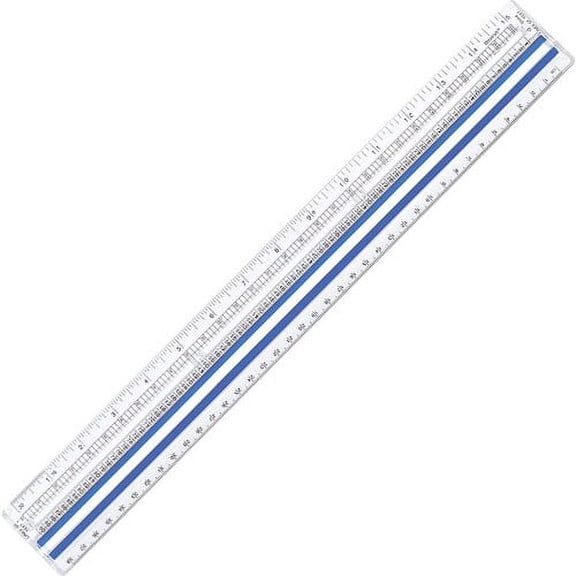 2PK Westcott Magnifying Computer Printout Rulers (40711)