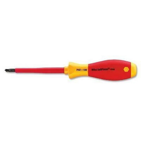 2PK Wiha 30701 Insulated Terminal Block Combo #2/Slot Screwdriver