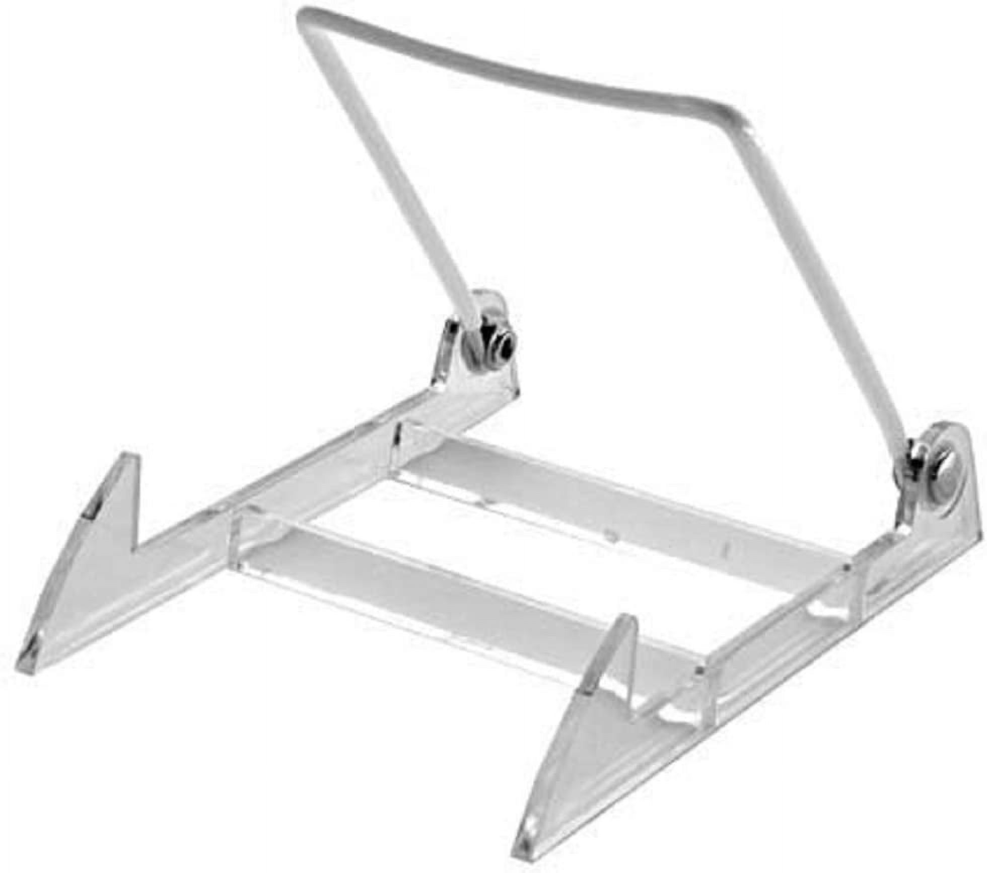 2PL Medium Display Stand Clear Base White Wire Walmart 2pl medium display stand clear base white wire walmart