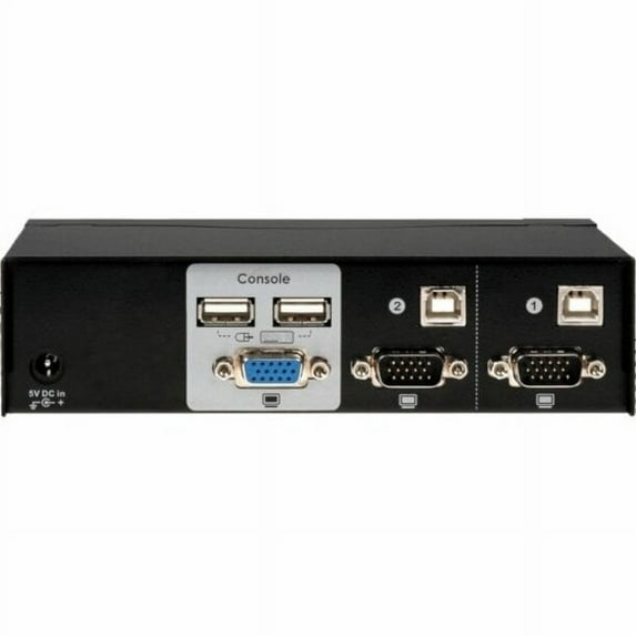 2PORT USB INDUSTRIAL-GRADE KVM SWITCH W/ 2 CABLES (NON-OSD)