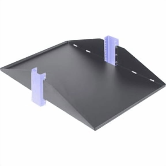 2POST RELAY RACK SHELF 29IN SOLID FLANGES UP