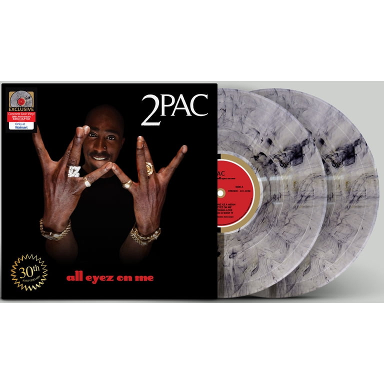 2Pac-All Eyez On Me - 2LP (Walmart Exclusive) Concrete Swirl