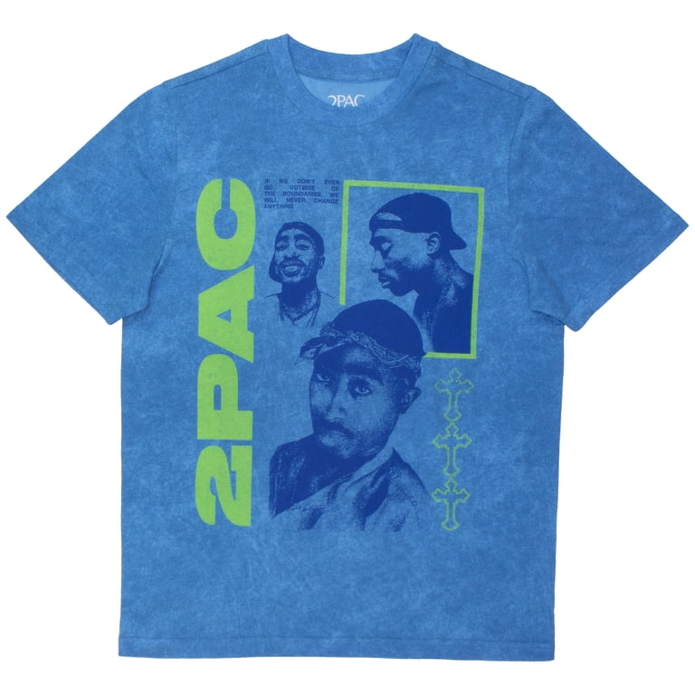 2Pac Music Tour Boys T-Shirt, Sizes 4-18 - Walmart.com